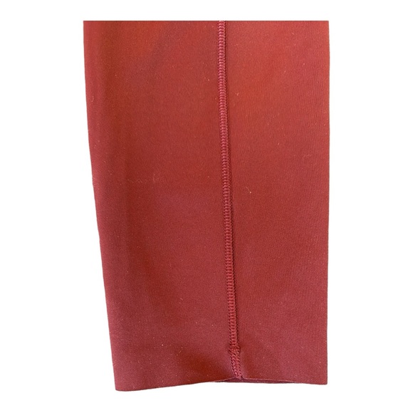 LULULEMON Fast and Free High-Rise Tight 28" *Non-Reflective Brushed Nulux Garnet - Picture 8 of 12